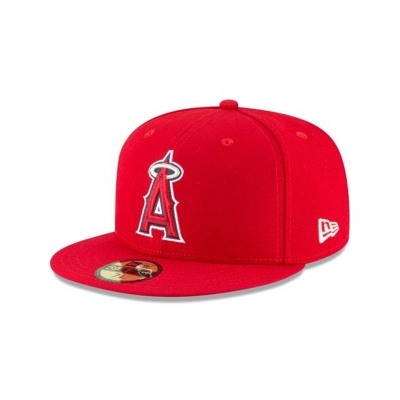 Sapca New Era Los Angeles Angels MLB Authentic Collection 59FIFTY Fitted - Rosii